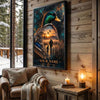 Maxcorners Moose Hunting Hunt Is Freedom Lake Wilderness Personalized Canvas Wall Art