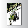 Maxcorners Largemouth Bass Fishing Grim Reaper Camo Style Personalized Name 3D Poster