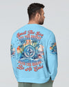 Maxcorners Smell The Sea Feel The Breeze Compass All Over Print LM2101