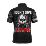 Maxcorners Cool Bowling Skull Customized Name And Team Name 3D Shirt