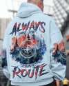 Maxcorners Always Take The Scenic Route Compass All Over Print LM2101
