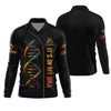 Maxcorners It's In My DNA Fishing UPF Shirts, Funny Fishing Shirt, Men Jersey, Presents For Fishermen