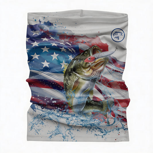 Maxcorners Bass Fishing Neck Gaiter 1