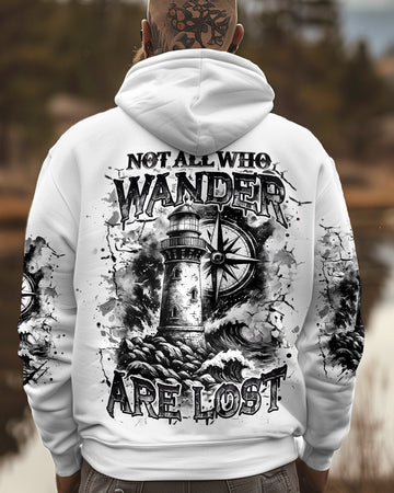 Maxcorners Not All Who Wander Are Lost All Over Print LM1501