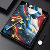 Maxcorners Abstract American Flag Stars Golf Polo Shirt, Women’s Golf Polo, Performance Golf Shirt LM1507