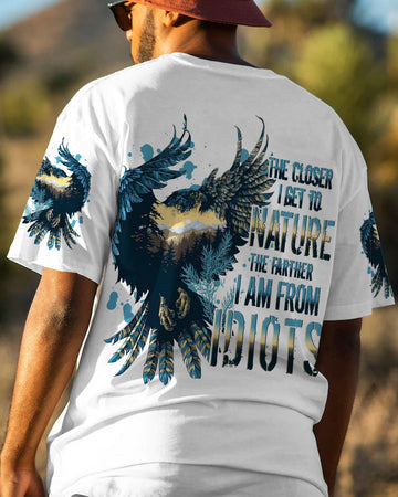Maxcorners The Closer I Get To Nature Eagle All Over Print LM2101