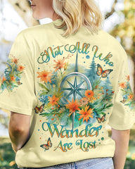 Maxcorners Not All Who Wander Are Lost All Over Print LM2101