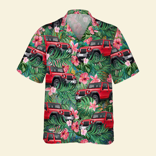 Maxcorners Custom Car Photo Hawaiian Shirt - Gift For Car Lover