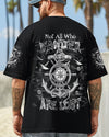 Maxcorners Not All Who Wander Are Lost Compass All Over Print LM1501