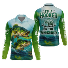 Maxcorners I'm A Hooker Fishing UV Shirts, Funny Fishing Shirt, Fisherman Outfit, Fishing Shirts For Men