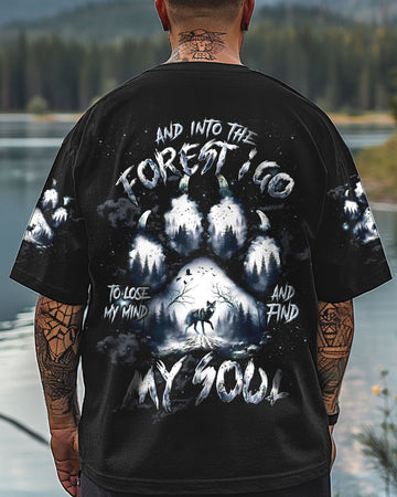 Maxcorners And Into The Forest I Go Wolf All Over Print LM1501