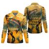 Maxcorners Fish Around And Find Trout SPF Shirts, Trout Fishing Shirts, Fishing Shirts For Men, Funny Fisherman Gift