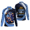 Maxcorners When You're A Legend You Make Your Own Waves Shark Shirt, SPF Shirt For Men, Fishing Shirts For Men