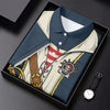 Maxcorners Funny Pirate Costume Hawaiian Golf Shirt, Women's Golf Tops, Ladies Golf Shirts LM1507