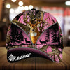 Maxcorners Premium Cool Hunting Art Deer Hunting Camo Pattern 3D Multicolor Personalized Cap