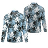 Maxcorners Bigfoot Blue Camo Fishing SPF Shirts, Bassquatch Fishing Shirts, Fishing Shirts For Men, Funny Fisherman Gift