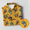 Maxcorners Yellow Cowboy Rodeo Desert Western Hawaiian Golf Shirt, Women's Golf Tops, Golf Polo For Women LM1507