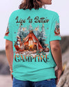 Maxcorners Life Is Better By The Campfire Christmas All Over Print LM2101