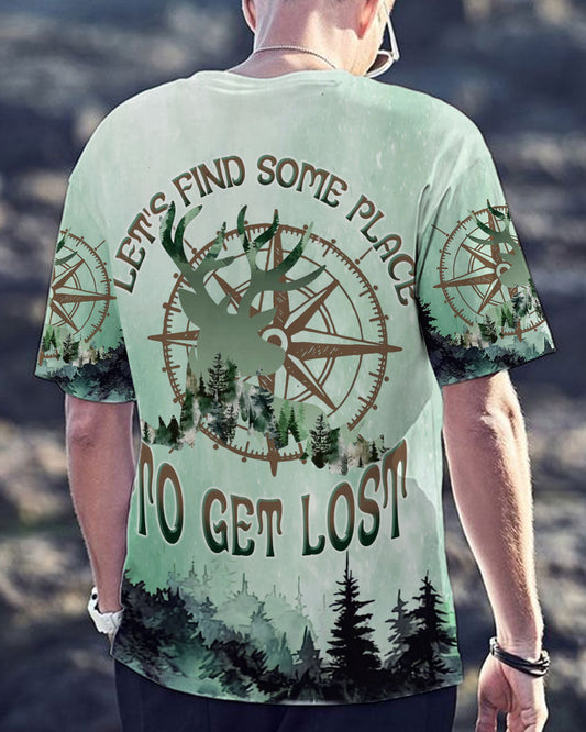 Maxcorners Let's Find Some Place To Get Lost Deer All Over Print LM1601