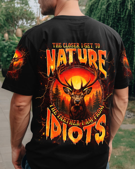 Maxcorners The Closer I Get To Nature Deer All Over Print LM1601