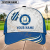 Maxcorners Golf Target Claw Scratch Personalized Name 3D Cap (6 Colors)