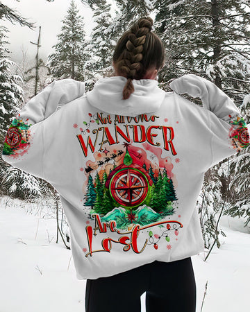Maxcorners Not All Who Wander Are Lost Christmas All Over Print LM2101