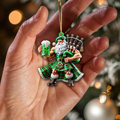 Maxcorners Custom Name Scotland Ornament, Christmas Gift for Scotland Lover 2D Flat LM2211