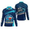 Maxcorners The Best Days Are Spent Fishing, The Bobber Fishing Sports, SPF Shirt For Men, Fishing Shirts For Men