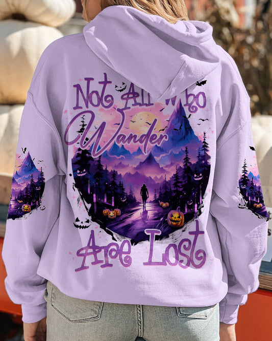 Maxcorners Not All Who Wander Are Lost Halloween All Over Print LM2101