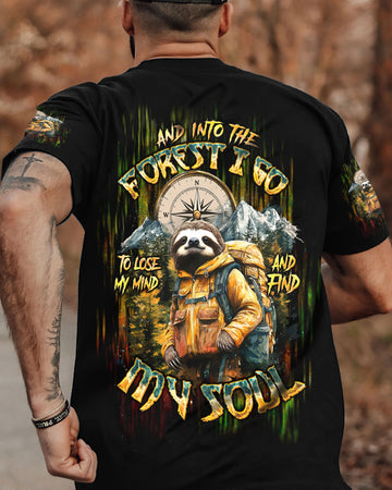 Maxcorners And Into The Forest I Go Sloth All Over Print LM1501