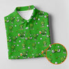 Maxcorners Three Leaf Clover Golf And Beer St Patrick's Day Green Golf Shirt, Women's Golf Shirts, Ladies Golf Polos