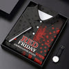Maxcorners Red Friday American Flag Poppy Golf Polo Shirt, Ladies Golf Shirt, Golf Tops For Women LM1507