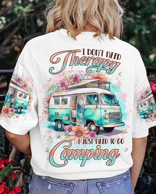 Maxcorners I Don't Need Therapy I Just Need Camping All Over Print LM2101
