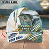 Maxcorners Fishing Offshore Boat Personalized Name 3D Cap