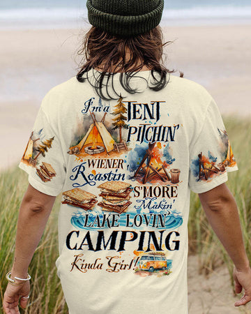 Maxcorners Camping Kinda Girl All Over Print LM2101