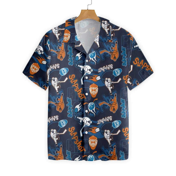 Maxcorners Hockey Hawaiian Shirt