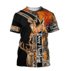 Max Corner Orange Deer Hunting Hoodie 3D Custom All Over Printed Shirts Gift For Hunter