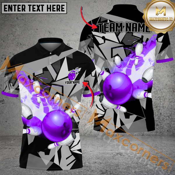 Maxcorners Destroy Lightning Ray Bowling Jersey Mutilcolor Option Customized Name, Team Name 3D Shirt