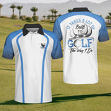 Maxcorners It Take A Lot Of Golf Balls Mens Golf Polo Shirt, Mens Golf Gift, Golf Lover Gift