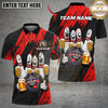 Maxcorners Bowling & Pins Funny Beer Drunk Gang Customized Name, Team Name 3D Shirt For Women