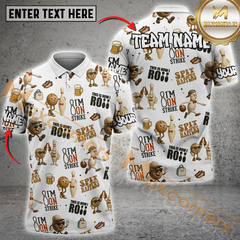 Maxcorners Bowling Rolling Crew Funny Personalized Name 3D Unisex Shirt