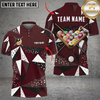 Maxcorners Ball 8 Pro Billiard Jersey Multicolor Options Personalized Name, Team Name 3D Polo Shirt