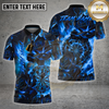 Maxcorners Dart Shirt Burning Rose Fire Dartboard Graphic Multioptions Personalized Name, Team Name 3D Shirt (4 Colors)
