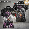 Maxcorners Darts Gothic Sexy Clown Girl Green Plaid Multicolor Customized Name, Team Name 3D Shirts