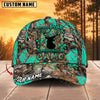 Maxcorners Hunting Pretty In Pink Deer Woodland Camo Personalized 3D Cap