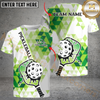Maxcorners Pickleball Classic Style Multicolor Customized Name, Team Name 3D Shirts