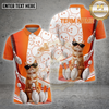 Maxcorners Cat Bowling Shirt Cute Sunglasses Kitten Multiple Options Personalized Name, Team Name 3D Shirt