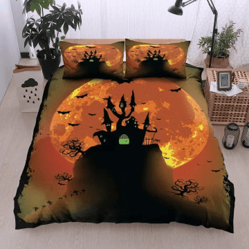 Maxcorners Fright Night Halloween Bedding Set