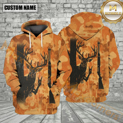 Maxcorners Peek-A-Boo Rock n Roll Deer All Over Print Shirt
 Best Gift For Hunter