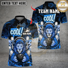 Maxcorners Bowling Cool Lion Graffiti Pin Multicolor Customized Name, Team Name 3D Shirt